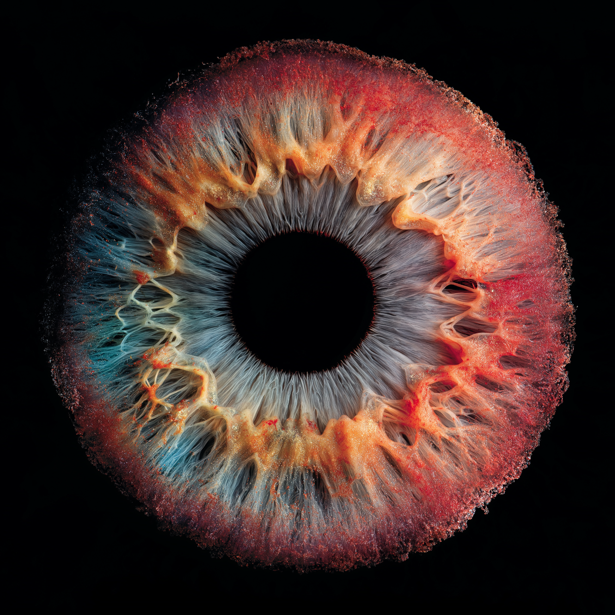 Detailed iris visualization